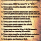 A list of commandments found on the Amico dev portal.